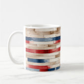 Mug Patriotic Painted Planks (Gauche)