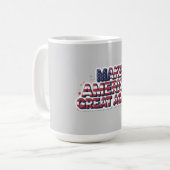 Mug Patriotic Peace Decal (Devant gauche)