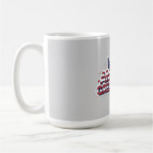 Mug Patriotic Peace Decal (Gauche)