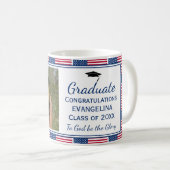Mug Patriotic Photo Graduation (Devant droit)