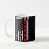 Mug Patriotic Promoted To Papaw 2026 First Time New Pa (Gauche)