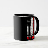 Mug Patriotic US Citizen Family Funny Quote American (Devant droit)
