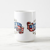 Mug Patriotic USA Banner (Centre)