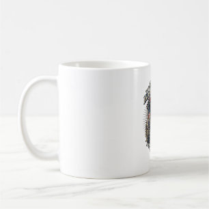 Mug Patriotique 1776 Tout Terrain Camion Monstre Crâne