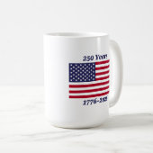 Mug Patriotique 250 Ans 1776-2026 (Devant droit)