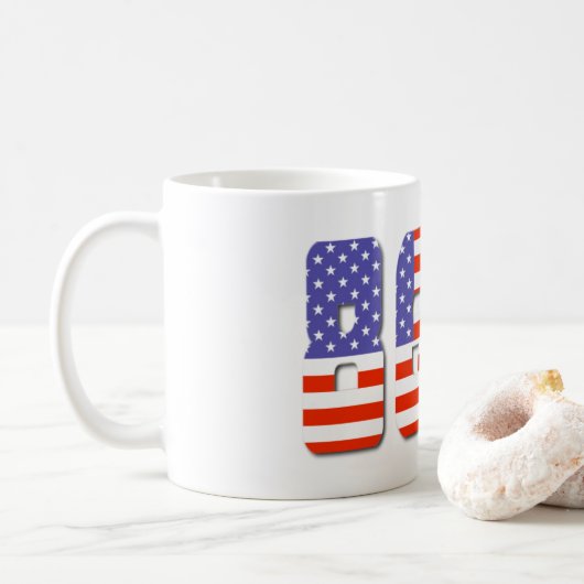 Mug Patriotique 8647 (Avec donut)