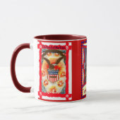 Mug Patriotique américain, cloche de liberté (Gauche)