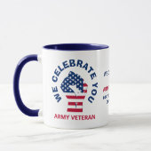 Mug Patriotique Américain VOUS CÉLÉBRE (Gauche)