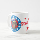 Mug Patriotique Dachshund (Devant gauche)