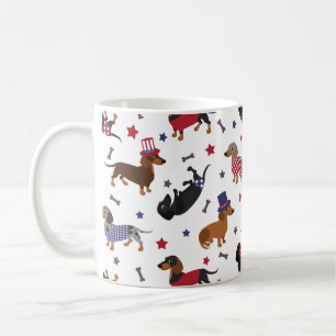 Mug Patriotique Dachshund