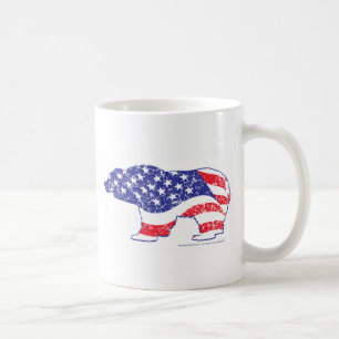Mug Patriotique-Grizzly-détresse