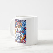 Mug Patriotique Pup Brew (Devant gauche)