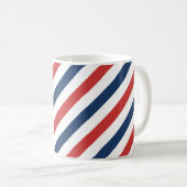 Mug Patriotique Rouge Blanc et Bleu (Devant droit)