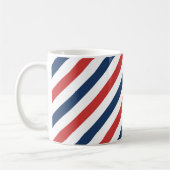 Mug Patriotique Rouge Blanc et Bleu (Gauche)