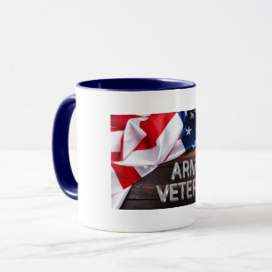 Mug Patriotique "vétéran de l'armée"