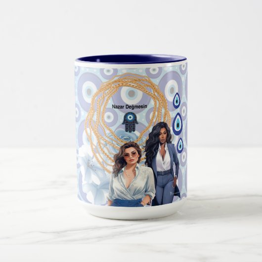 Mug Patron dame Mal oeil (Centre)