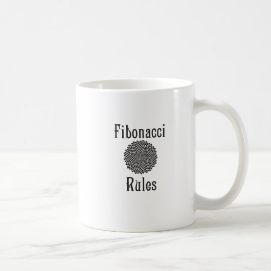 Mug patron de fibonacci (Droite)
