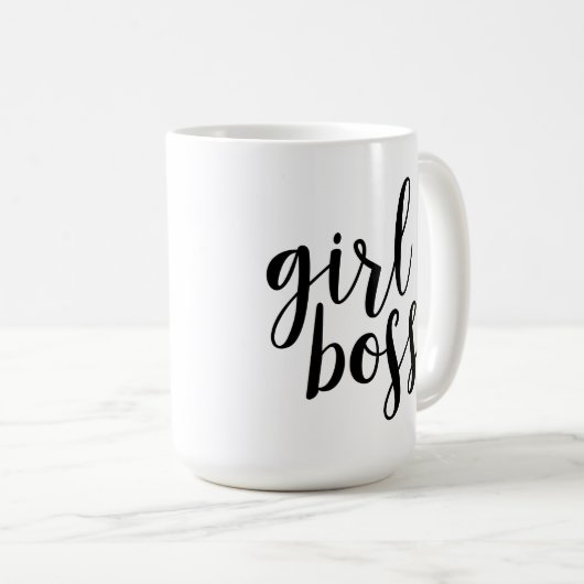 Mug Patron de fille (Devant droit)