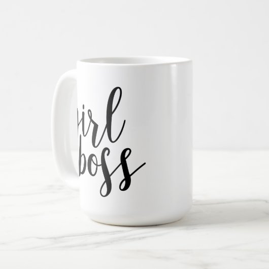 Mug Patron de fille (Devant gauche)