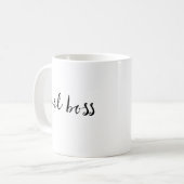 Mug Patron de fille (Devant gauche)