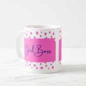 Mug Patron de fille (Devant gauche)