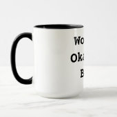Mug Patron d'Okayest des mondes (Gauche)