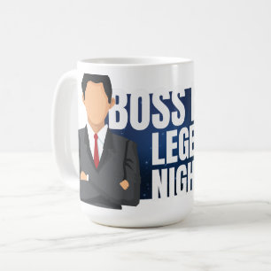 Mug Patron le jour, légende la nuit – Citation drôle d