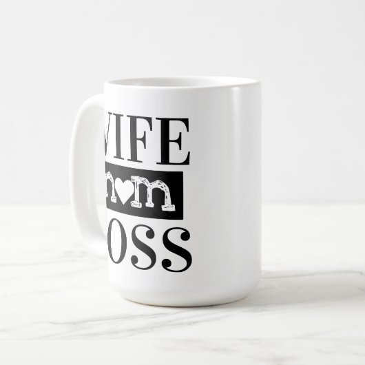 Mug Patron maman femme (Devant gauche)