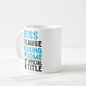 Mug patron parce que flipper génial n'est pas officiel (Devant gauche)