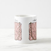 Mug patronne de mode féminine moderne tendance (Centre)