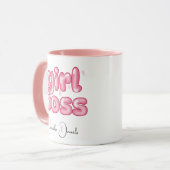 Mug Patronne personnalisée (Devant gauche)
