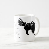 Mug Patrouille D'Automne, Deux Chiens (Devant droit)
