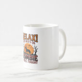 Mug Patrouille de chien zombie conception de chemise H (Devant droit)