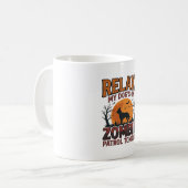 Mug Patrouille de chien zombie conception de chemise H (Devant gauche)