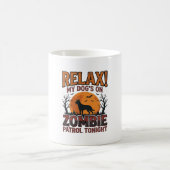Mug Patrouille de chien zombie conception de chemise H (Centre)