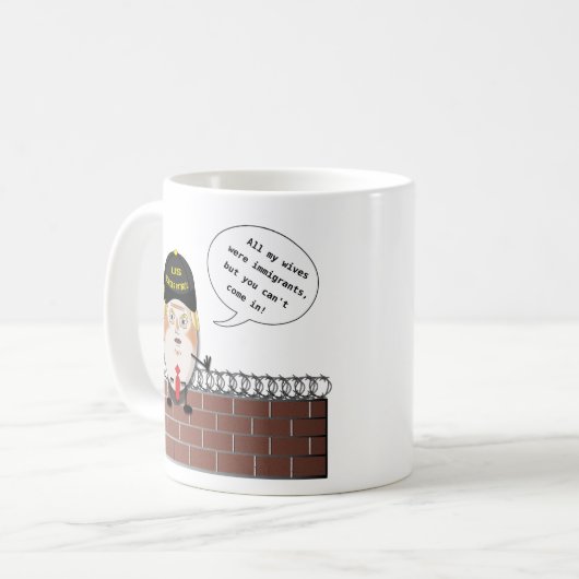 Mug Patrouille de frontière d'atout Trumpty Dumbty (Devant gauche)