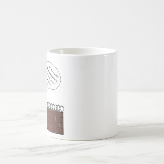 Mug Patrouille de frontière d'atout Trumpty Dumbty (Centre)