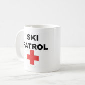 Mug Patrouille de ski (Devant gauche)