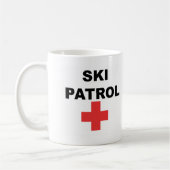 Mug Patrouille de ski (Gauche)