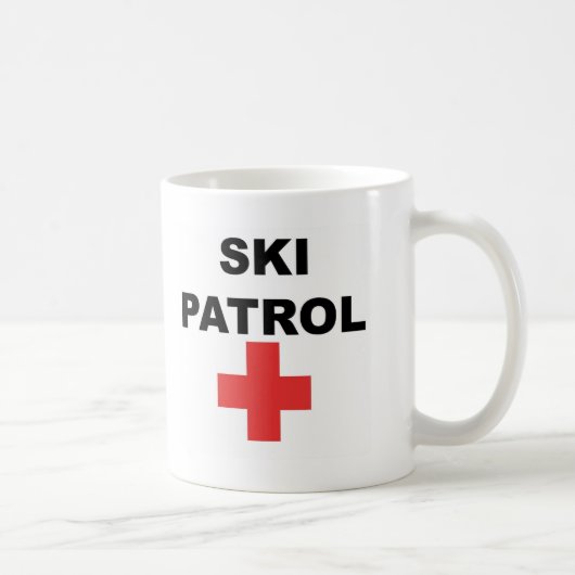 Mug Patrouille de ski (Droite)