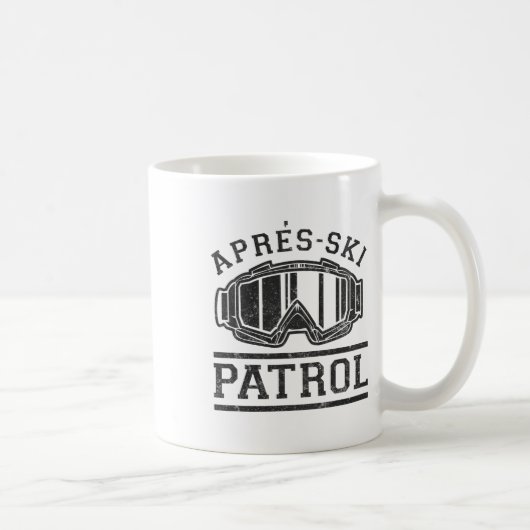 Mug Patrouille de ski Apres (Droite)