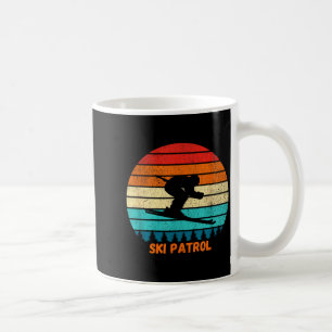 Mug Patrouille de ski station de ski hiver ski coucher
