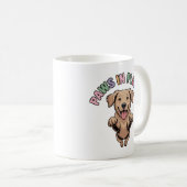 Mug Patrouilles dans le chien de vol (Devant droit)