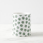 Mug Patrouilles de Doodle, Paws de Chien, Paws Vertes (Centre)