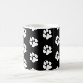 Mug Patte de chien - Weis - noir (Centre)