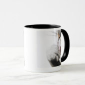 Mug Patte de nettoyage de chat, plan rapproché (Devant droit)