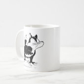 Mug Patte Douce se défend à coups de griffe (Devant gauche)