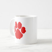 Mug Patte rouge (Devant gauche)