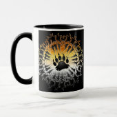 Mug Patte tribale de fierté d'ours (Gauche)