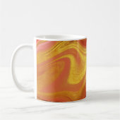 Mug pattern abstract marbled (Gauche)